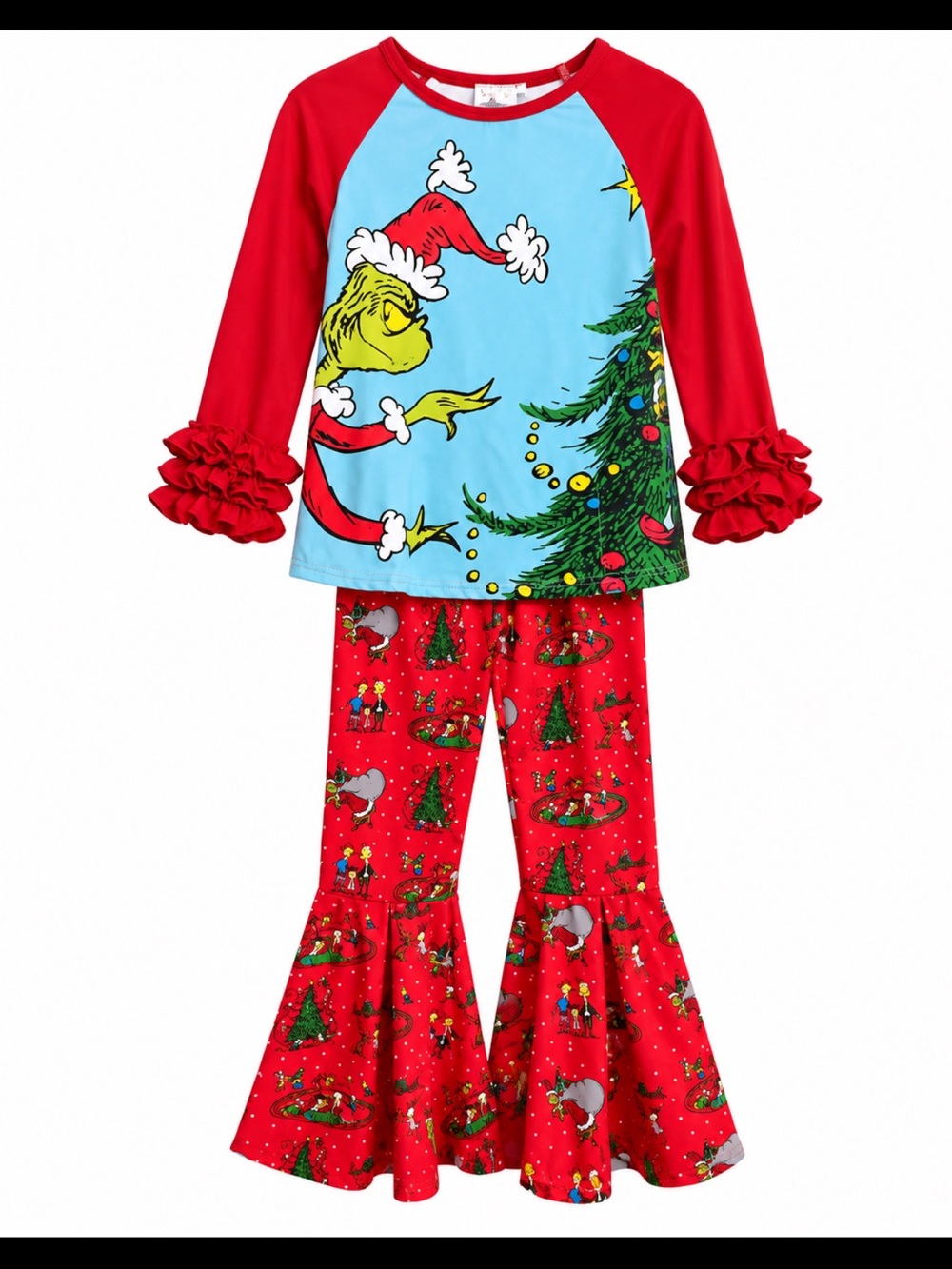Grinch Christmas Boutique Outfit